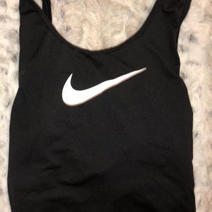 Black Nike tank